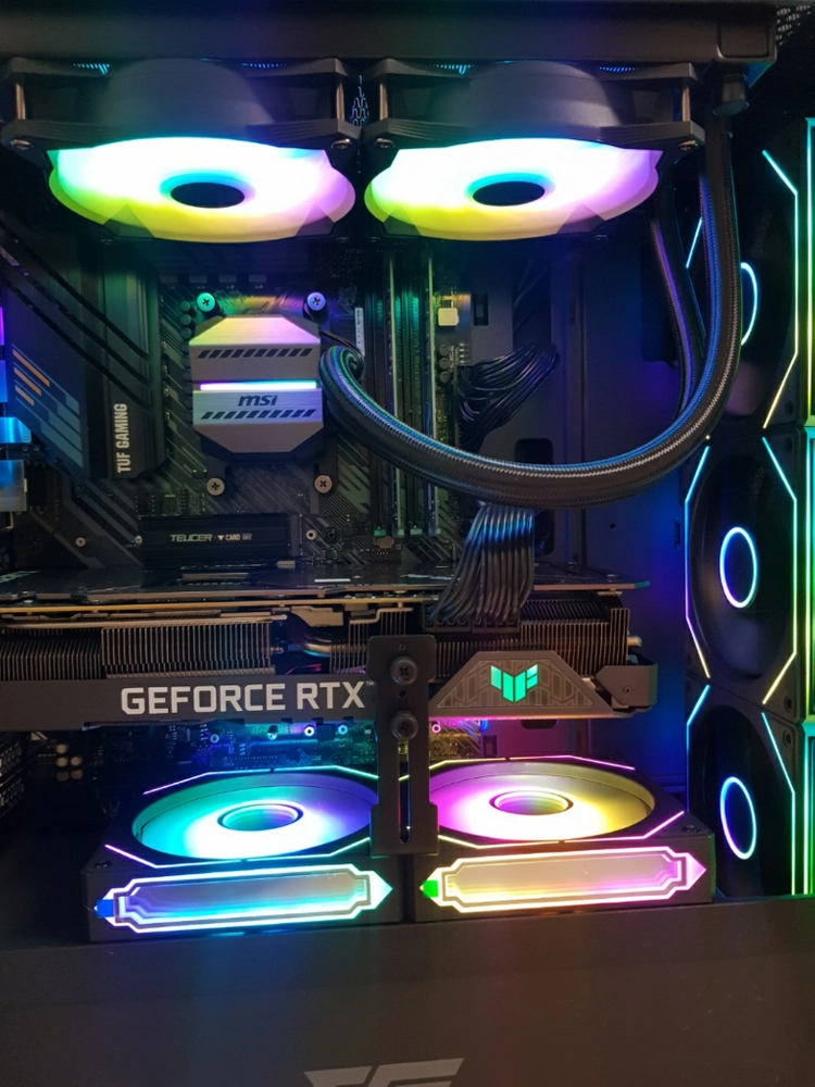라이제 5900X 수냉 32G 1T RTX 3080TUF 본체 미사용 신품급 이미지