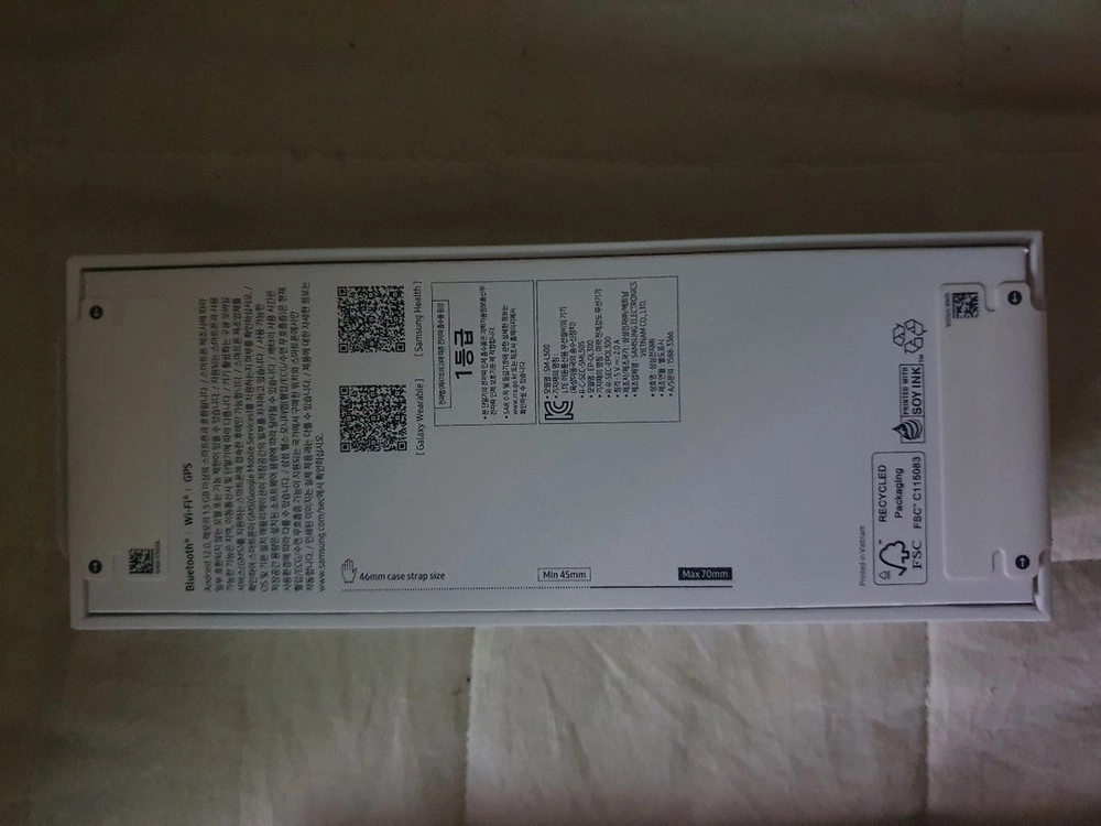 갤럭시 와치8 46mm 블루트스 이미지