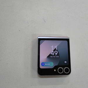 갤럭시 Z플립6 실버 256GB 이미지