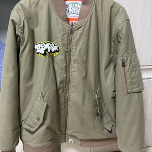 베이프 BATHING APE 봄버 마원 자켓 XL 이미지