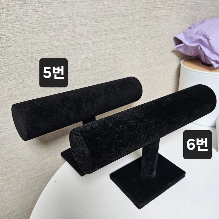 [13개]목걸이거치대, 귀걸이거치대, 반지 거치대, 팔찌 거치대 악세사리 보관함 시계 진열 이미지