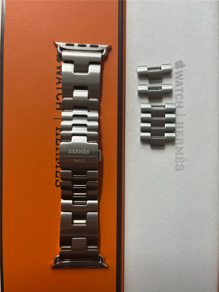 애플워치 에르메스 시티네 Grand H 46mm L SSS급 이미지