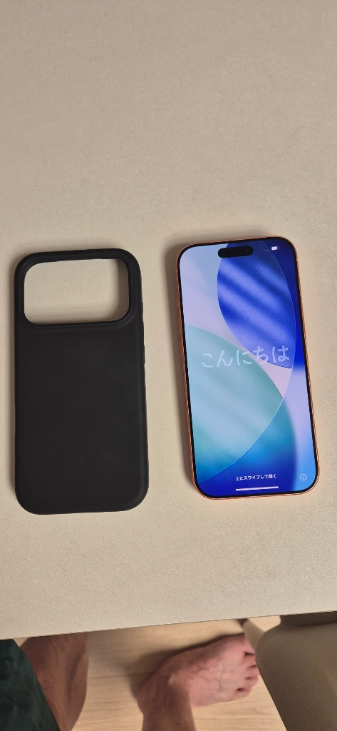 아이폰 17프로 오렌지 색상 256GB 초S급 이미지