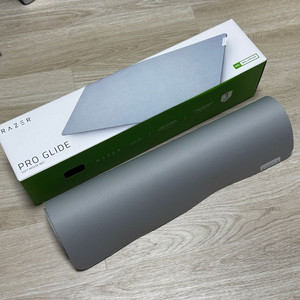 RAZER Pro Glide 마우스패드 그레이 XXL 레이저 장패드 팝니다. 이미지