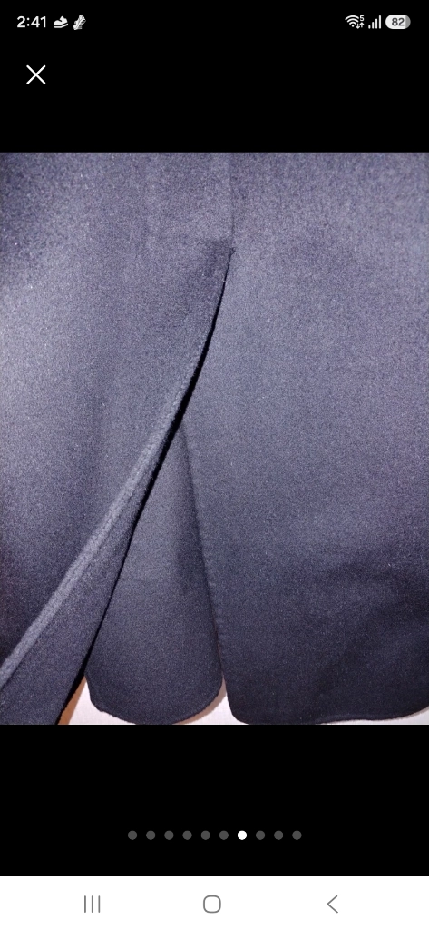 새상품 블랙롱후드울코트 블랙코트 블랙롱코트 이미지