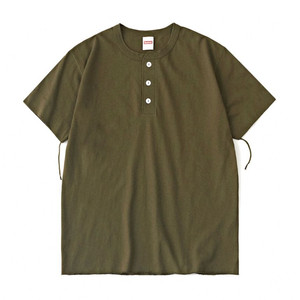 [XL] 헬스니트 906S 헨리넥 반팔티 올리브 (Healthknit) 이미지