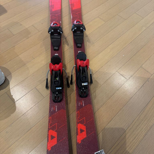 아토믹 레드스터 J4 130cm 스키 + 살로몬 부츠 판매/ 주니어스키 및 부츠 이미지
