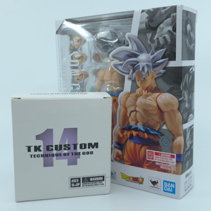 SHF 무의식의 극의 손오공 재판본 + TK14 커스텀헤드 드래곤볼 피규어 이미지