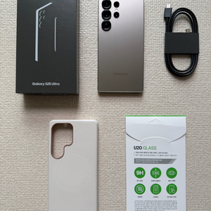 [S급] 갤럭시S25울트라 256GB 티타늄 화이트 실버 이미지