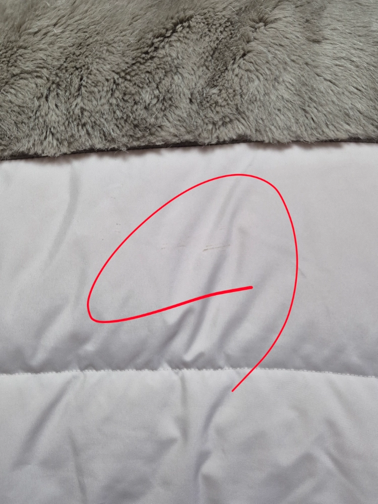 노스페이스 퍼 털조끼패딩(90) 이미지