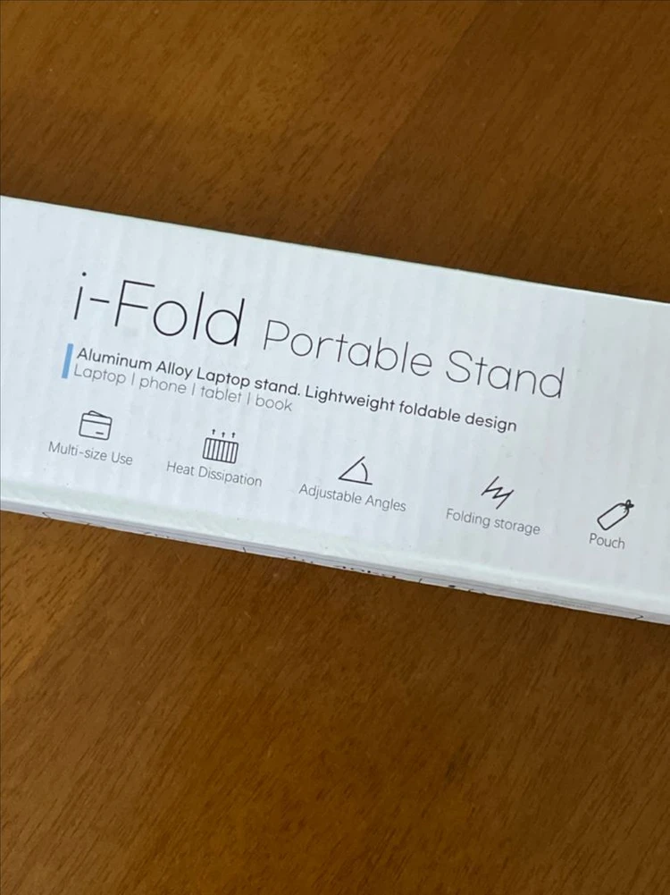 알리오(ALIO)의 i-Fold 휴대용 7단 접이식 노트북 거치대(새제품) 이미지
