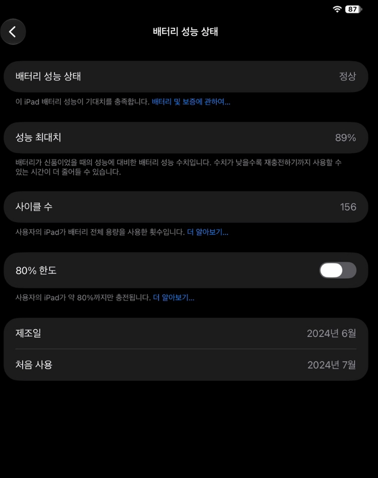 아이패드프로 M4 11인치 1테라 셀률러 나노택스쳐 스그 이미지