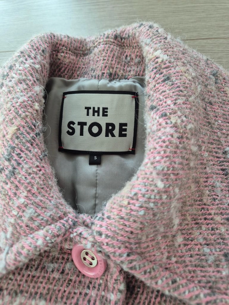 한섬 fourm the store 트위드 자켓 코트 (2회착용) 이미지