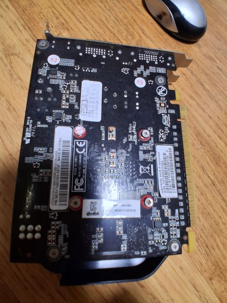 GTX 750 그래픽카드. 보조전원없음 이미지