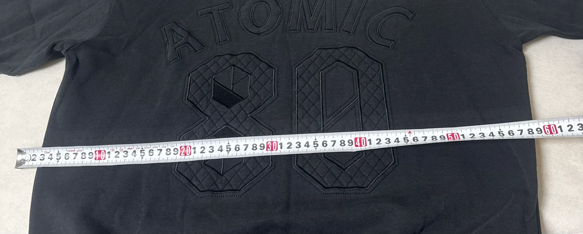 톰보이 블랙 ATOMIC 80 맨투맨 XL 이미지