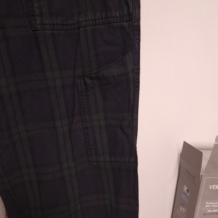 [M] 이스트로그 블랙와치 퍼티그팬츠 이미지