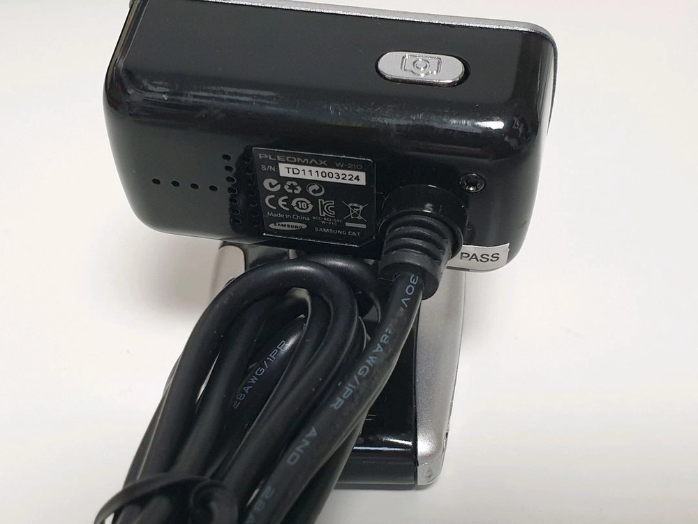 삼성 C&T Pleomax W-210 300k 픽셀 웹캠 이미지