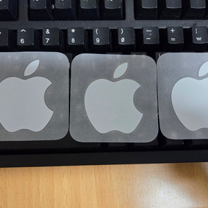 [3장 일괄] Apple 애플 로고 사과 스티커 아이폰 애플 사과 스티커 입니다. 이미지