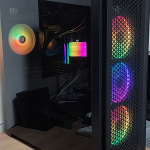 라이젠 9800x3d / X870 하이엔드 커세어 컴퓨터 이미지