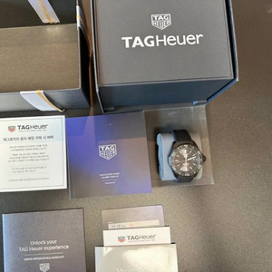태그호이어 아쿠아레이서 솔라그래프 블랙 40mm 이미지