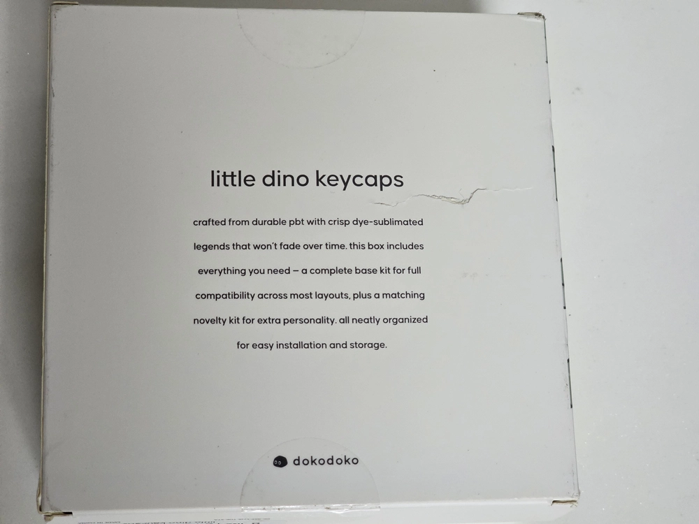 도코도코 리틀 디노 키캡 dokodoko little dino 단순개봉 미사용품 이미지