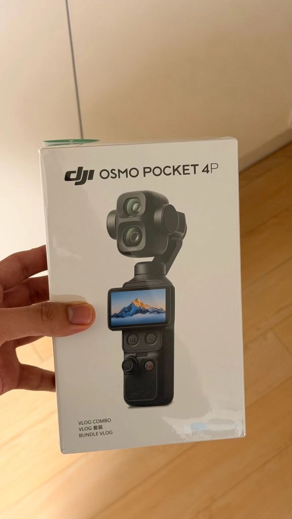 DJI 오즈모 포켓4p 브이로그콤보 미개봉 새상품 - 안심되는 중고거래