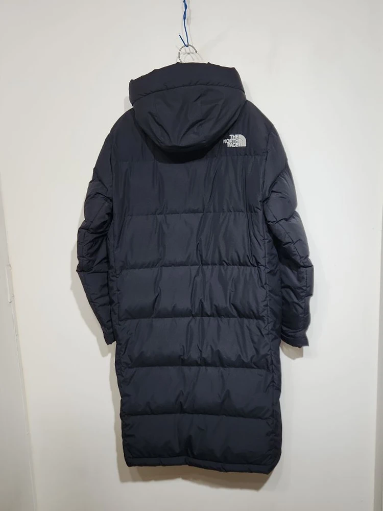 (XL) 노스페이스 롱패딩 점퍼 블랙 후드 다운코트 이미지