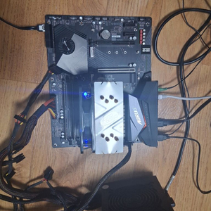 X570 AORUS elite 메인보드 +4350G CPU 세트 이미지