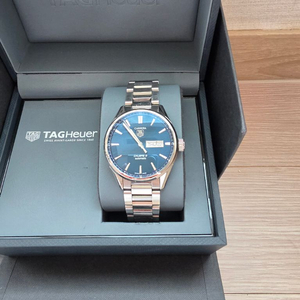 (오버홀 폴리싱 완로)19년 태그호이어 까레라 칼리버5 청판 41mm 풀세트 이미지