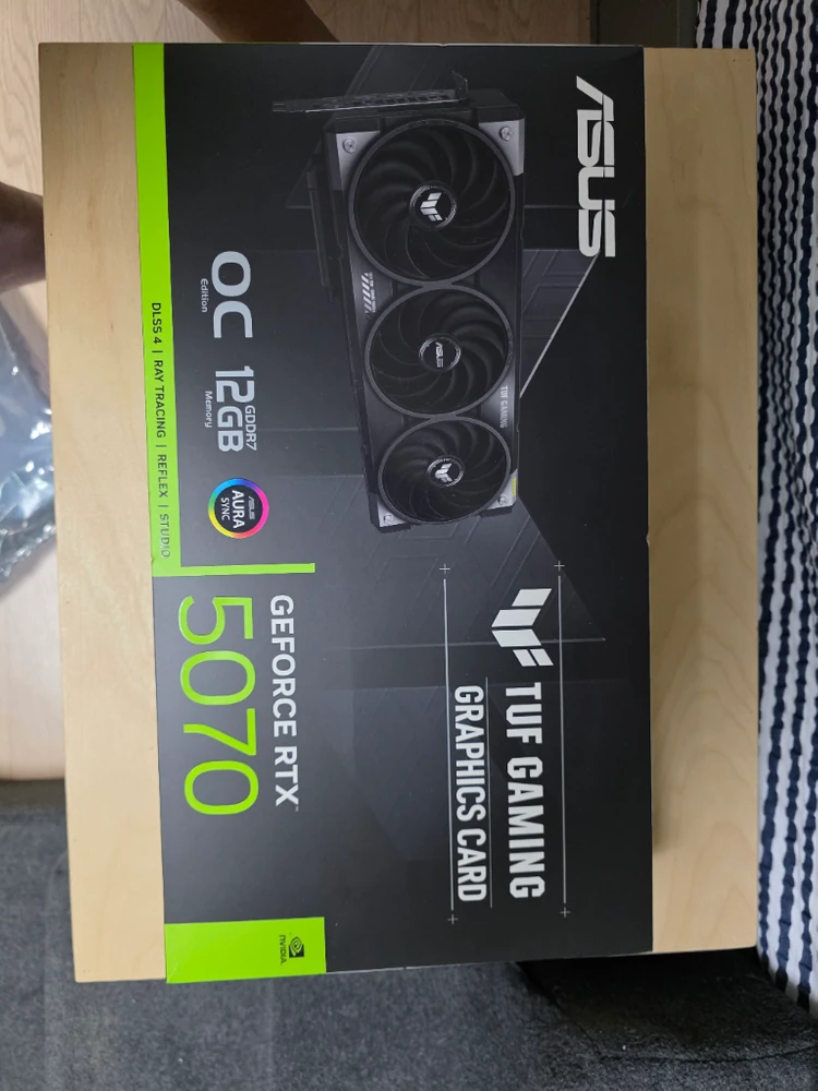 ASUS 5070 TUF 그래픽카 - 안심되는 중고거래