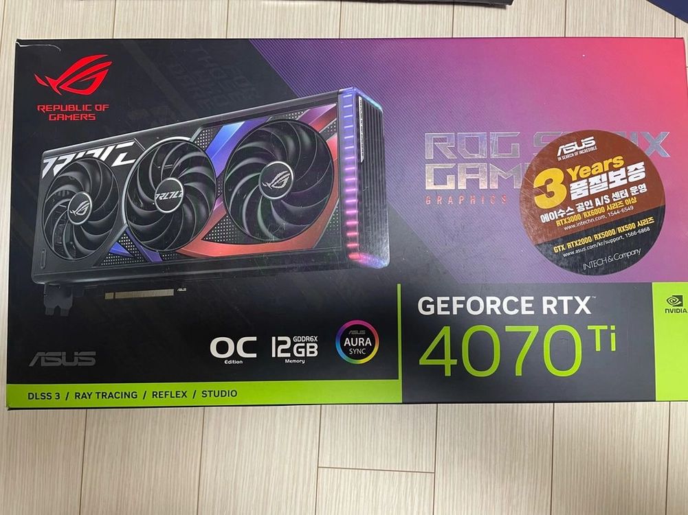 RTX 4070 Ti 그래픽카드 - 안심되는 중고거래