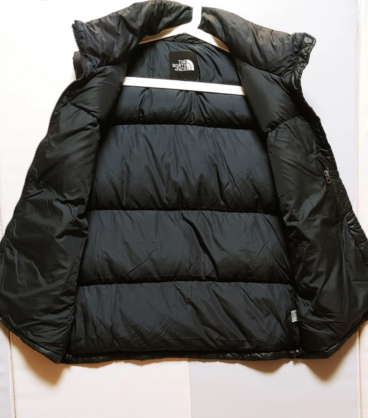 [XL] 노스페이스 눕시 패딩조끼 700 블랙452 이미지