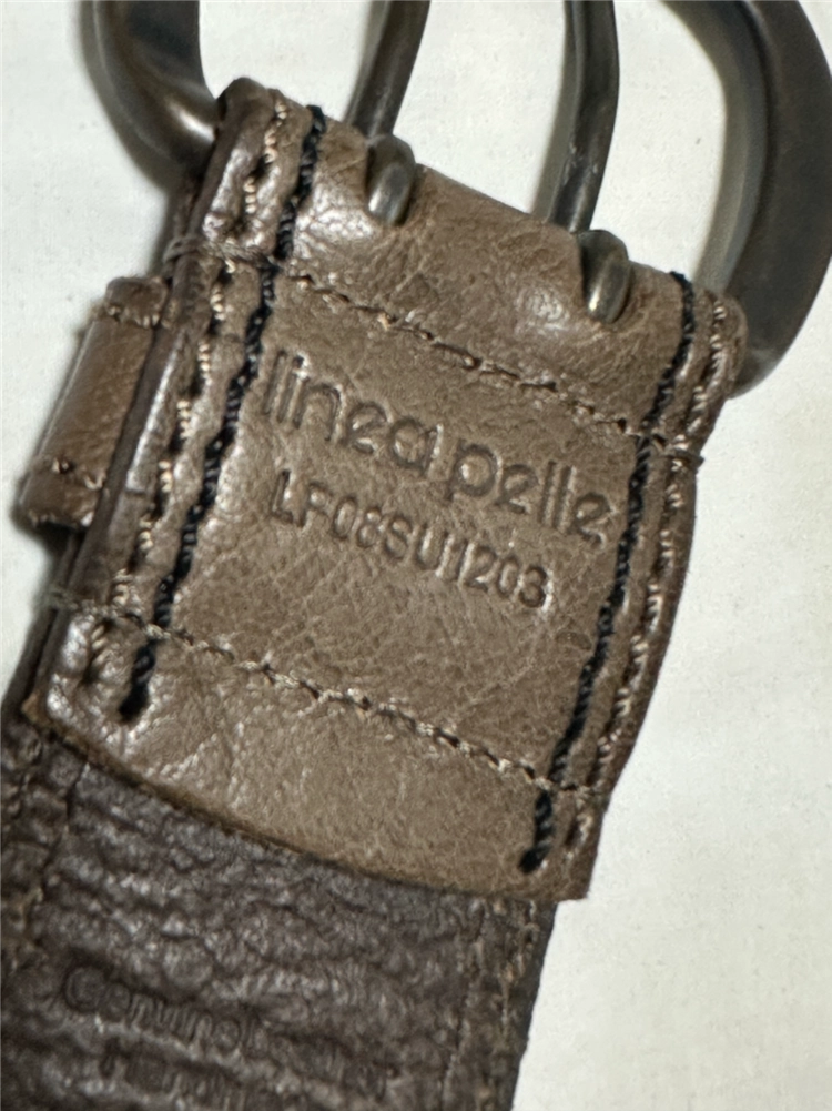 Linea Pelle 빈티지 천연가죽 벨트 이미지