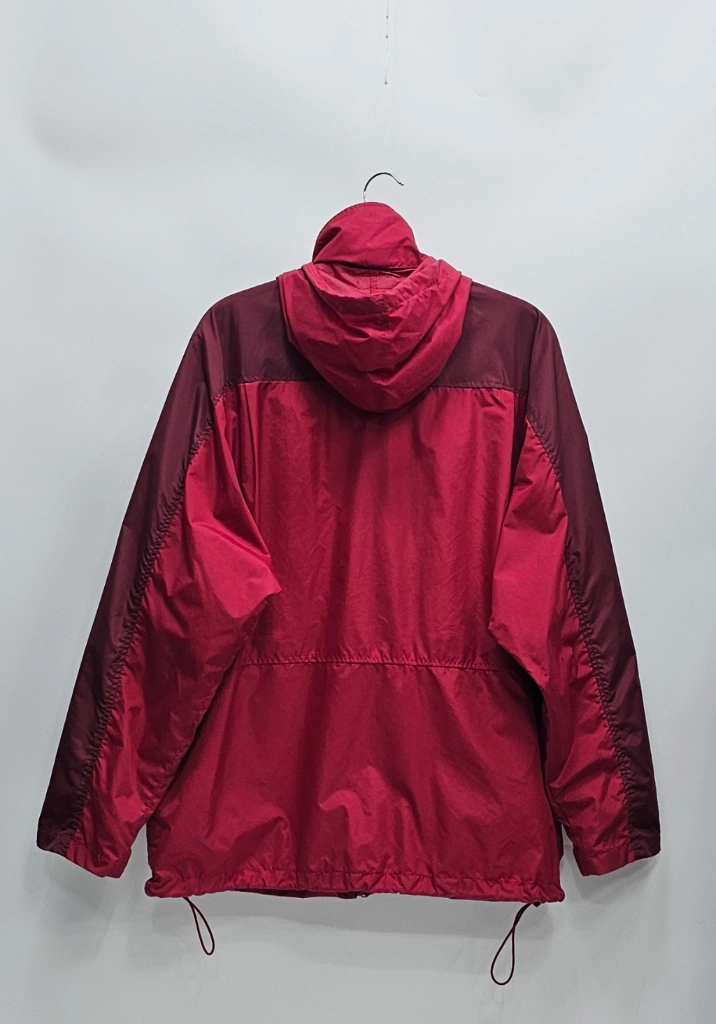 엘엘빈(L.L.Bean) 아카이브 빈티지 투톤 후드 바람막이 자켓 / 남 L (추천 105~110) 레드 버건디 이미지