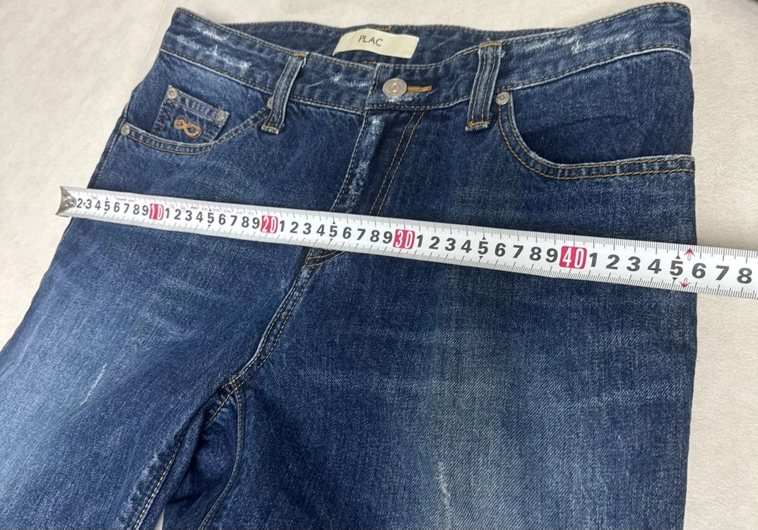 정품 PLAC 데미지 청바지 30-M 이미지