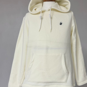BEVERLY HILLS POLO CLUB 플리스 후드티 아이보리 95 이미지
