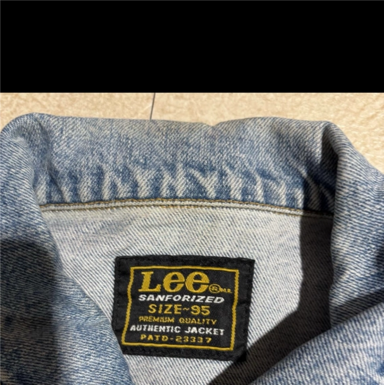 Lee 90s 워싱 데님 트러커 자켓 이미지