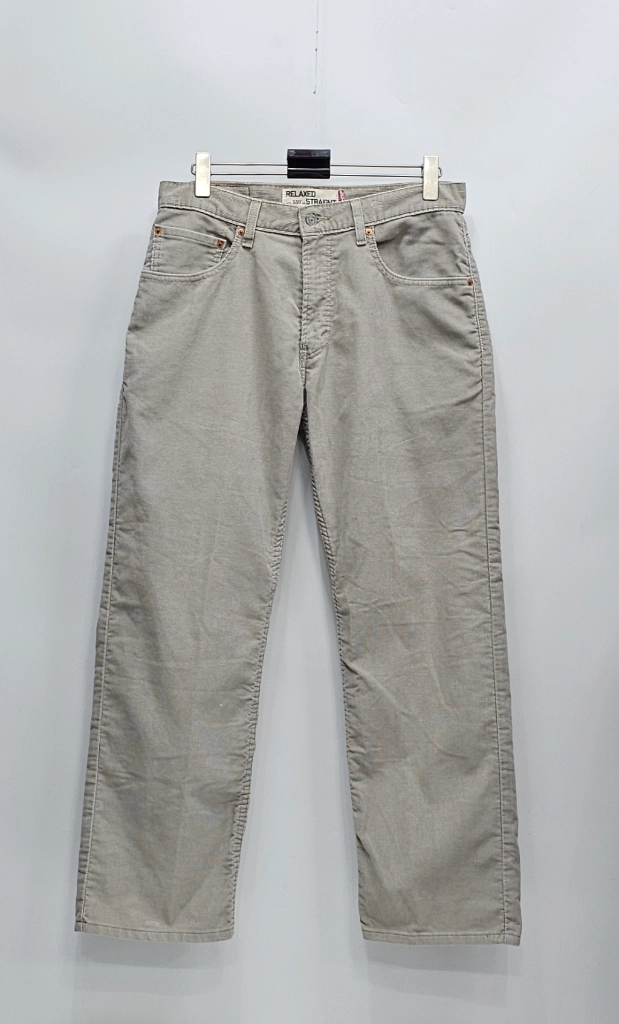 리바이스(Levis) 00S 빈티지 559 코듀로이 팬츠/ 남 32 베이지 그레이 이미지