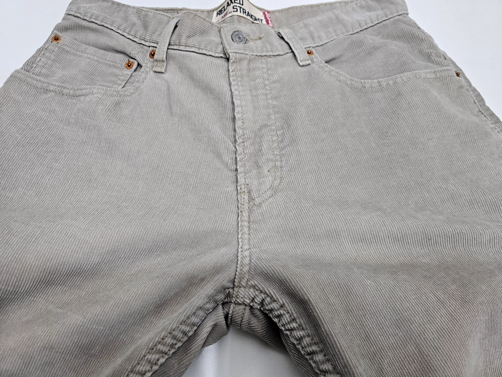 리바이스(Levis) 00S 빈티지 559 코듀로이 팬츠/ 남 32 베이지 그레이 이미지