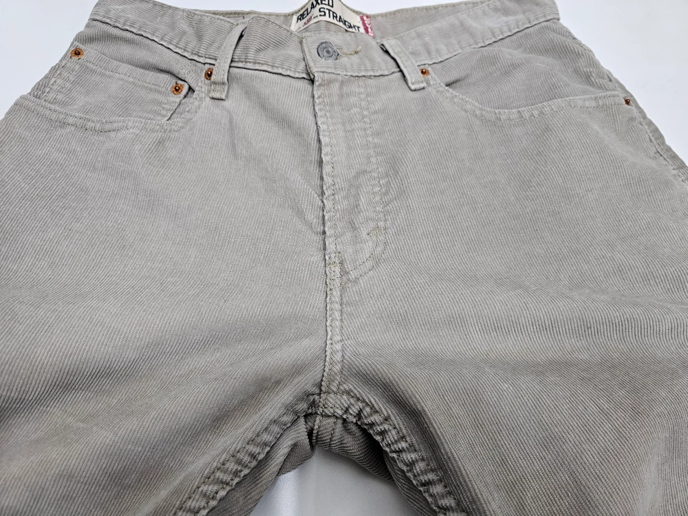 리바이스(Levis) 00S 빈티지 559 코듀로이 팬츠/ 남 32 베이지 그레이 이미지