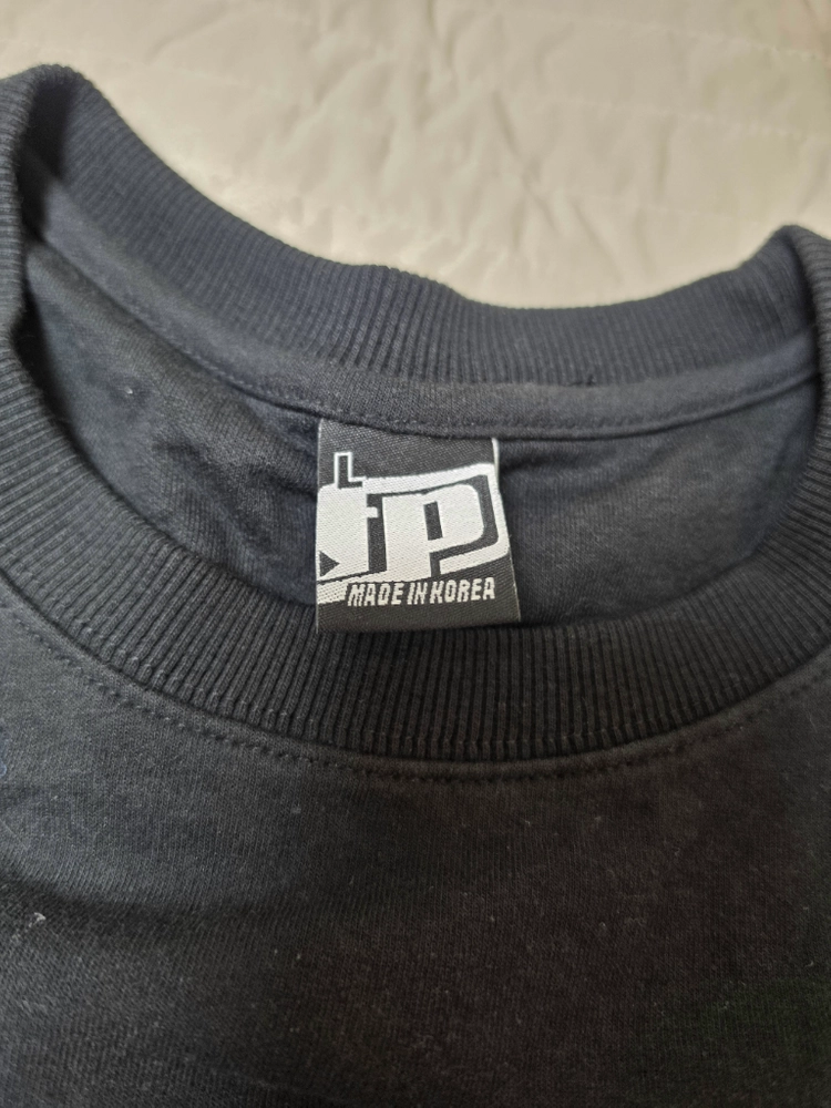 FMJ INTERNATIONAL CORP. 블랙 반팔티 이미지