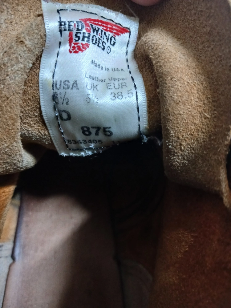 레드윙 875모델 목토부츠 245-250 이미지