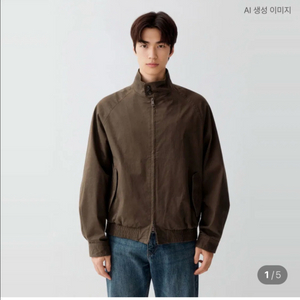 스파오 헤링턴 집업 재킷 야상 SPJJG49M99 이미지