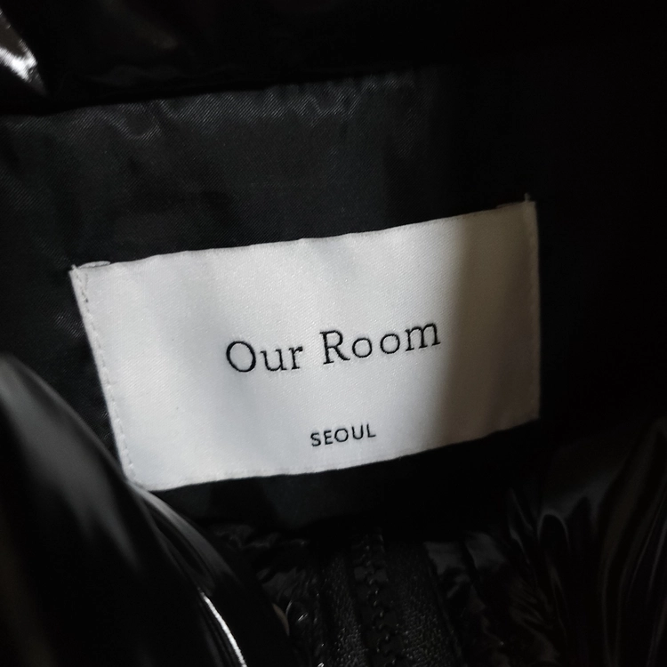 973 유광 남성 블랙 패딩 점퍼 이미지