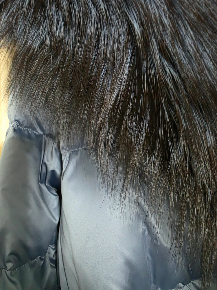 퍼 카라 패딩 점퍼 이미지
