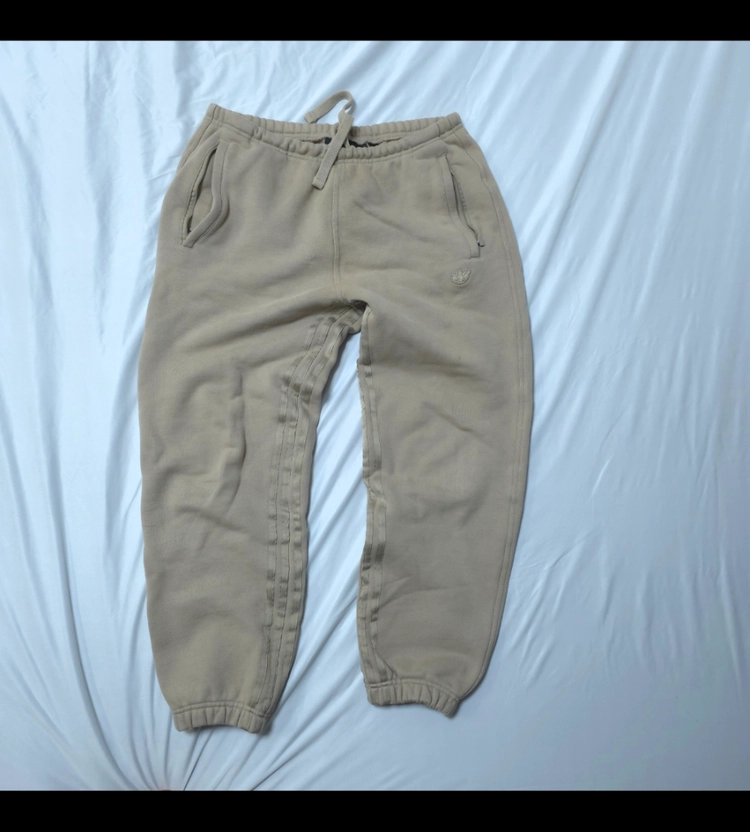 남자 L 아디다스 블루버전 겨울 스웨트팬츠 조거 트레이닝 바지 남성 두꺼운 츄리닝 바지 이미지