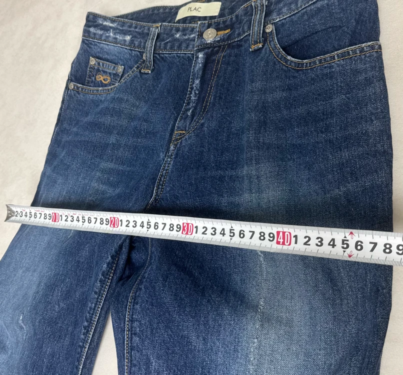 정품 PLAC 데미지 청바지 30-M 이미지