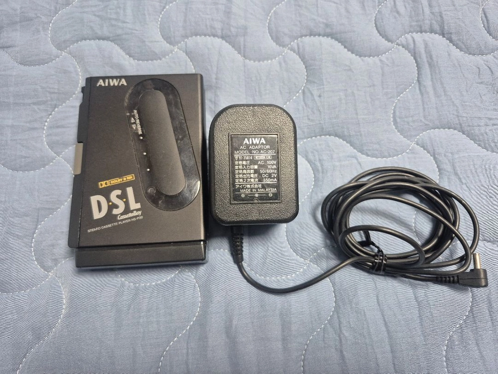 AIWA HS-P20 BLACK색상 정상작동품 판매합니다. 이미지