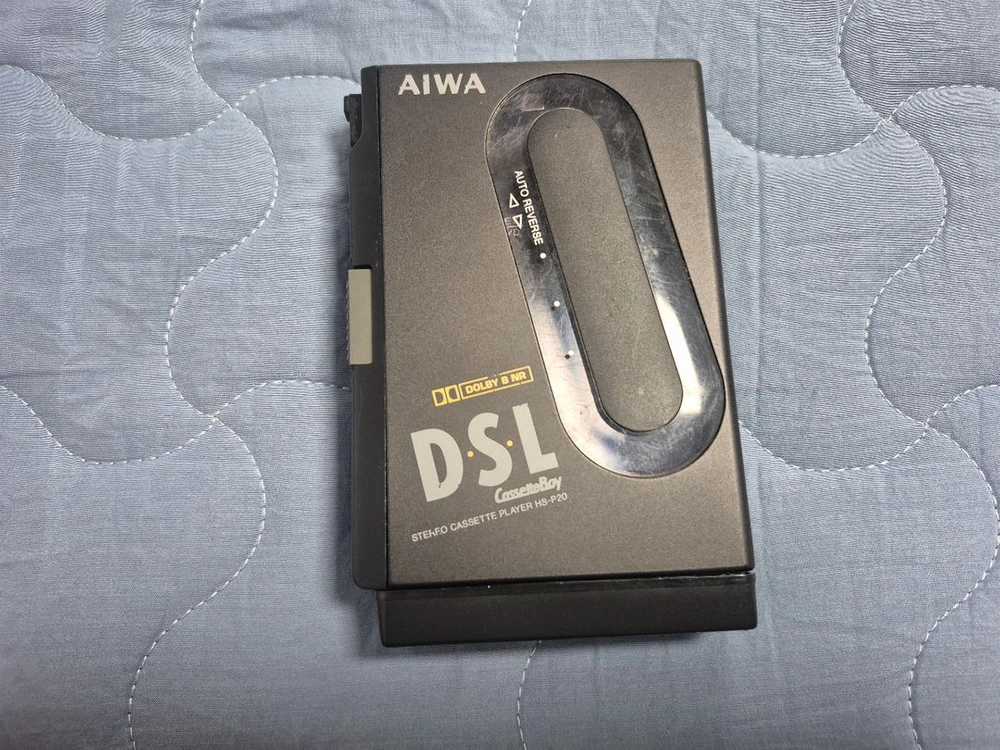AIWA HS-P20 BLACK색상 정상작동품 판매합니다. 이미지