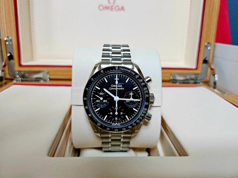 판/교)오메가 스피드마스터 38mm 검판 팝니다 (신제품,미사용) 이미지